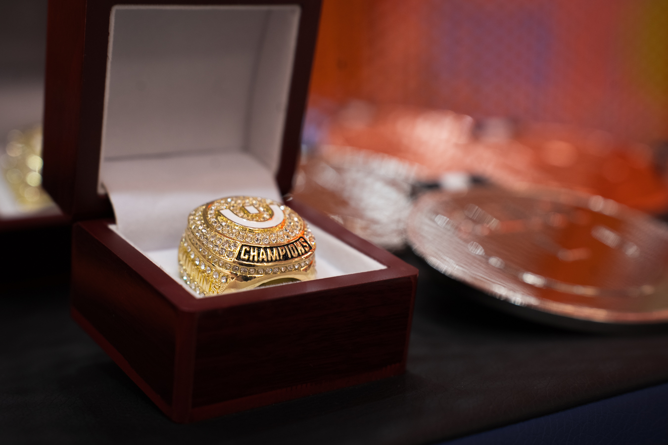 REKT League championship ring